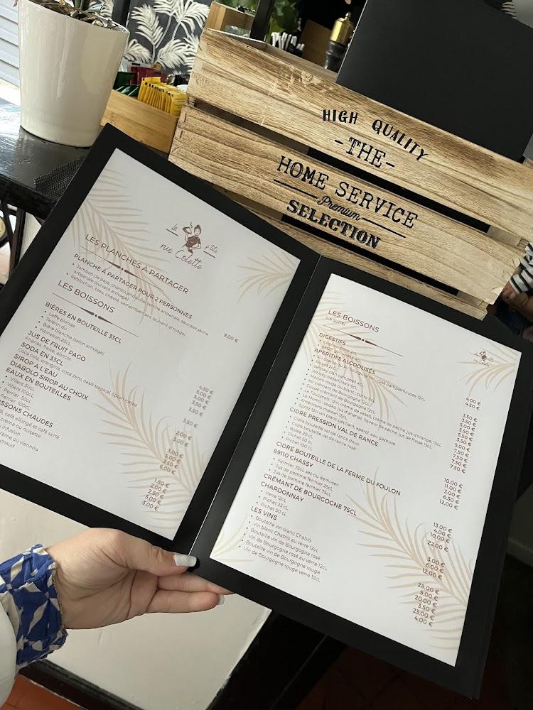 La P Tite Rue Colette - Menu Image 2